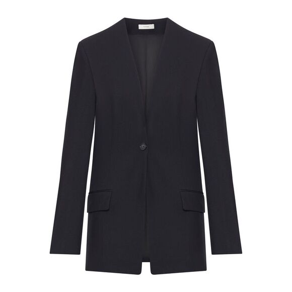 Toteme Women Single-Breasted Wool Blend Blazer